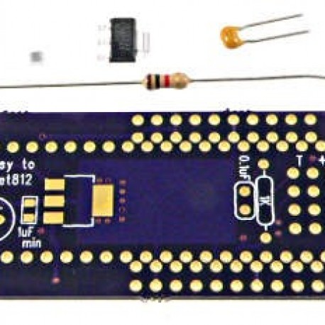  Teensy to WIZ812 Ethernet Adaptor Kit