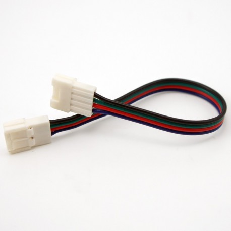 New 10mm 4PIN LED Strip lengthen solderless Connectors for 5050 RGB LED Strips