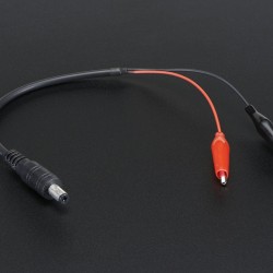 LED Strip Light DC Connector With Two alligator clip Lead DC Male