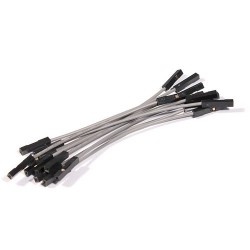 10 jumper wires 70mm female - female