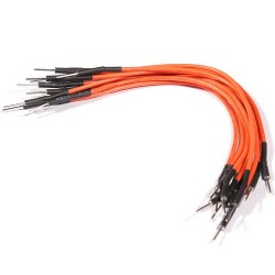 10 jumper wires 100mm male - male