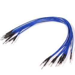 10 jumper wires 200mm male - male