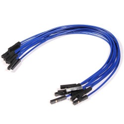 10 jumper wires 200mm female - female