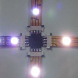 8MM "+" Type LED connector (for SMD 3528 series)