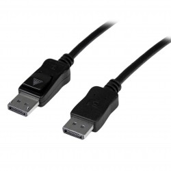 Cable de 10m DisplayPort Activo para Monitor de Computadora - 2x Macho DP - Extensor - Negro