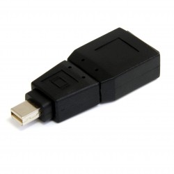 Adaptador Conversor Mini DisplayPort a DisplayPort - Mini DP Macho - DP Hembra
