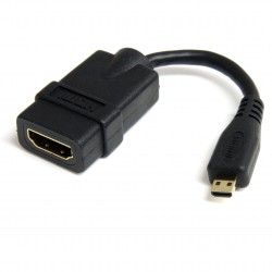 5in High Speed HDMI Adapter Cable - HDMI to HDMI Micro – F/M