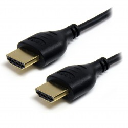 6 ft Slim High Speed HDMI Cable with Ethernet - Ultra HD 4k x 2k HDMI Cable - HDMI to HDMI M/M