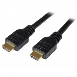 Cable HDMI de alta velocidad 15m - Ultra HD 4k x 2k - 2x Macho - Activo con Amplificador - CL2 - Negro