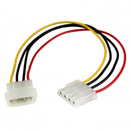 12in Molex LP4 Power Extension Cable – M/F