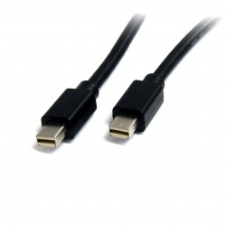 Cable de 2m de Monitor Mini DisplayPort 1.2 Macho a MiniDP Macho- Mini DP Negro 4k