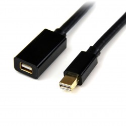 Cable de 91cm de Extensión de Vídeo Mini-DisplayPort - Macho a Hembra - 4k
