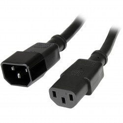 6 ft Standard Computer Power Cord Extension - C14 to C13