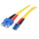 Cable de Red Adaptador de 7m Monomodo Dúplex Fibra Óptica LC-SC 9/125