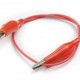 25 cm Alligator test cable Red