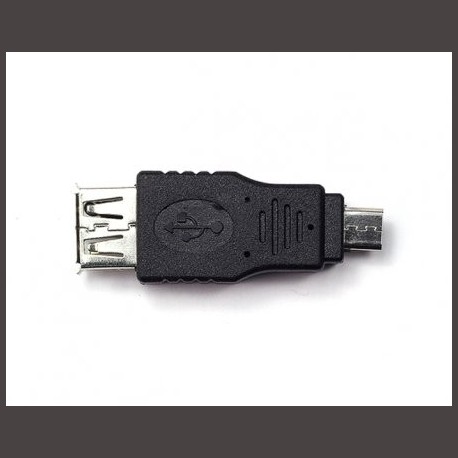 Micro USB Male to USB A Female Adapter