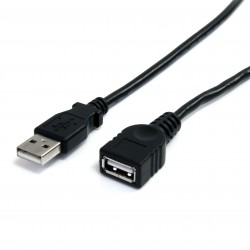 Cable de 91cm de Extensión USB 2.0 - Alargador USB A Macho a Hembra - Extensor