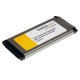 1 Port Flush Mount ExpressCard SuperSpeed USB 3.0 Card Adapter with UASP Support