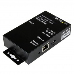1 Port RS232 Serial Ethernet Device Server - PoE Power Over Ethernet