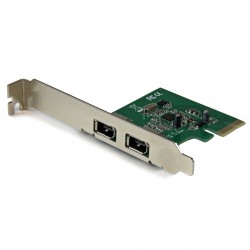 Tarjeta PCI Express de 2 Puertos FireWire 1394a - Adaptador PCI-E FW400