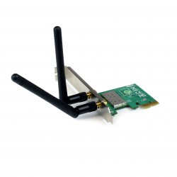 Adaptador Tarjeta PCI Express PCIe de Red Inalámbrica Wireless WiFi N 802.11b/g/n 300Mbps 2T2R