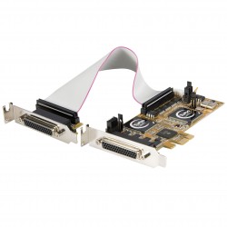 Tarjeta Adaptadora PCI Express PCIe Perfil Bajo de 8 Puertos Serie RS232 Serial Low Profile