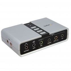 7.1 USB Audio Adapter External Sound Card with SPDIF Digital Audio