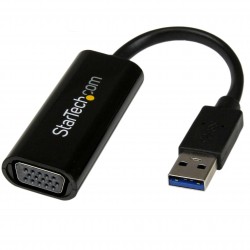 Adaptador Gráfico Conversor USB 3.0 a VGA - Cable Convertidor Compacto de Vídeo - 1920x1200 / 1080p