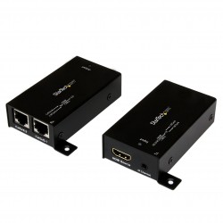 HDMI Over Cat5 / Cat6 Extender with IR - 100 ft (30m) Power Free