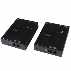 Juego Kit Extensor de Vídeo y Audio HDMI IP por Red Gigabit Ethernet cable UTP cat6 RJ45 Conversor