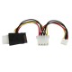 LP4 to SATA Power Cable Adapter with Floppy Power