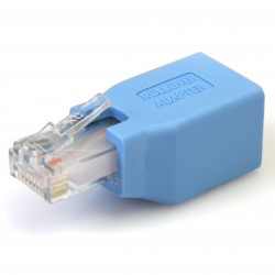 Adaptador Rollover/Consola Cisco para Cable RJ45 Ethernet M/H