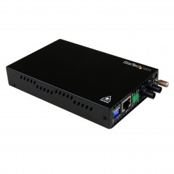 Conversor de Medios Ethernet 10/100 Mbps a Fibra Multi Modo Conector ST - 2km