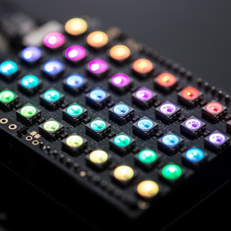 NeoPixel Shield for Arduino - 40 RGB LED Pixel Matrix