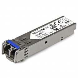 Gigabit Fiber SFP Transceiver Module - HP J4859C Compatible - SM/MM LC with DDM - 10km (6.2 mi.) / 550m (1804 ft.)