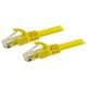 Cat6 Ethernet Patch Cable with Snagless RJ45 Connectors - 0.5 m, Yellow
