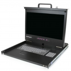Rackmount LCD Console - 1U - 17in Screen - US Keyboard - 1080p