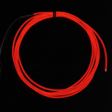 High Brightness Red Electroluminescent (EL) Wire