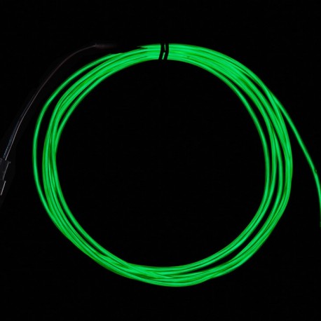 High Brightness Green Electroluminescent (EL) Wire