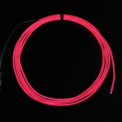 High Brightness Pink Electroluminescent (EL) Wire