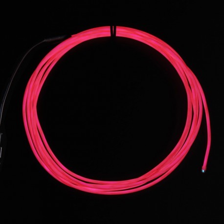 High Brightness Pink Electroluminescent (EL) Wire