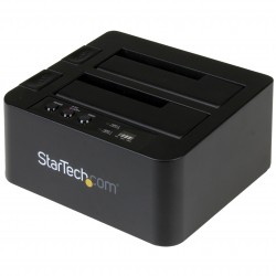 USB 3.1 (10Gbps) Standalone Duplicator Dock for 2.5" & 3.5" SATA SSD/HDD Drives - with Fast-Speed Duplication up to 28GB/min