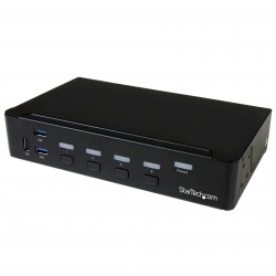 4-Port DisplayPort KVM Switch - USB 3.0 - 4K 30Hz
