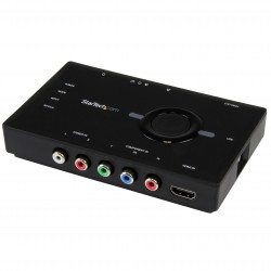 Capturadora Transmisora Autónoma de Vídeo USB 2.0 a HDMI o Vídeo por Componentes - Grabador de Vídeo HD 1080p