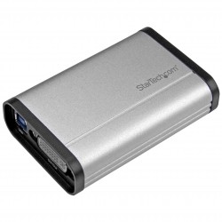 Capturadora de Vídeo USB 3.0 a DVI - 1080p 60fps - Aluminio