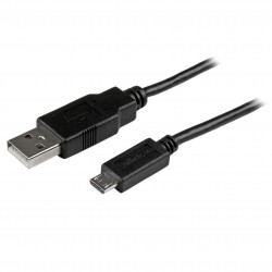 Cable Largo de Carga y Sincronización Micro USB de 3m - M/M - 24AWG