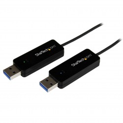 Cable Conmutador KVM con Función de Transferencia de Ficheros por USB 3.0 para 2 Ordenadores