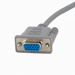 Cable de 3m de Extensión de Vídeo VGA para Pantalla Macho a Hembra