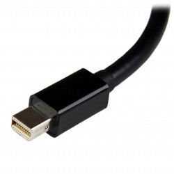 Mini DisplayPort to DVI Video Adapter Converter - Black Mini DP to DVI - 1920x1200