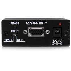 Adaptador Conversor de VGA, Vídeo por Componentes y Audio RCA a HDMI - PC a HDTV